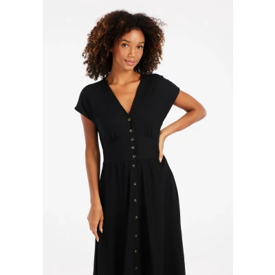 Afbeelding van Protest Jurk, Dames, Maat: Medium, True black