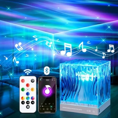 Afbeelding van Sterrenhemelprojector voor kinderen, 18 verlichtingsmodi, boreale lichtprojector, Galaxy 15 witte projector, sterrenhemel nachtlampje, bluetooth projector Ocean Lamp Aurora Light,
