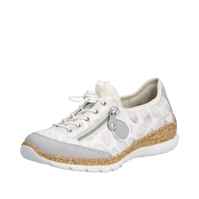Afbeelding van Rieker N4263 lage sneakers voor dames, Kleurrijk