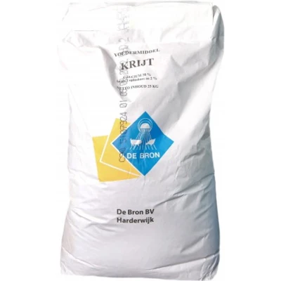 Afbeelding van Krijt Calciumcarbonaat Krijtpoeder Poeder 25 KG