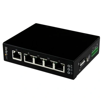 Afbeelding van StarTech 5 Port Industrial Gigabit Network Switch