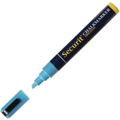Afbeelding van SECURIT KRIJTMARKER MED BLAUW