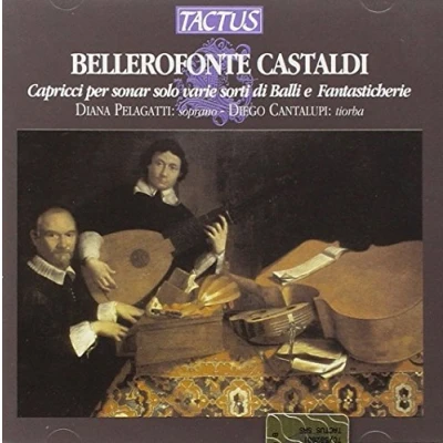 Afbeelding van Diego Canta Ensemble L Aura Soave Castaldi: Capricci Per Sonar Balli (CD)
