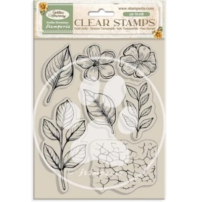Afbeelding van Stamperia Golden Harmony Clear Stamps (WTK201)