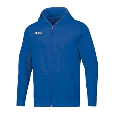 Afbeelding van JAKO Jas met capuchon voor kinderen, maat 128, blauw