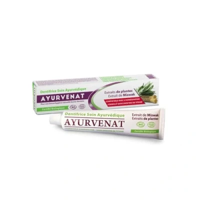 Afbeelding van Ayurvedische tandpasta met miswak BIO 75 Biologisch M