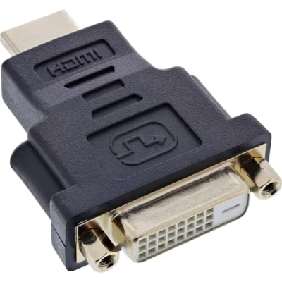 Afbeelding van InLine HDMI naar (DVI, 5.80 cm), Data + Video Adapter, Zwart