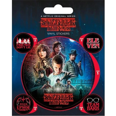 Afbeelding van Stranger Things Vinyl Stickers Set