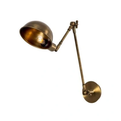 Afbeelding van Wandlamp Sivani MR 663, goud antiek, metaal, Ø 15 cm