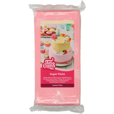 Afbeelding van FunCakes Rolfondant Lichtroze 1kg Fondant voor Cupcakes en Taarten