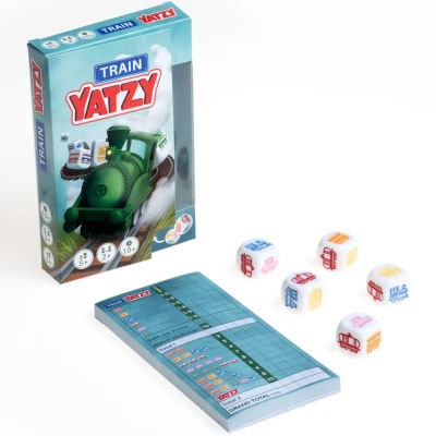 Afbeelding van Train Yatzy (NL/EN/FR/DE)