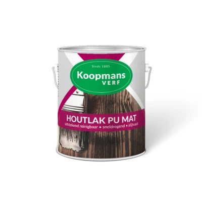Afbeelding van Koopmans Houtlak PU Mat 0,25 ltr Huis &amp; Interieur