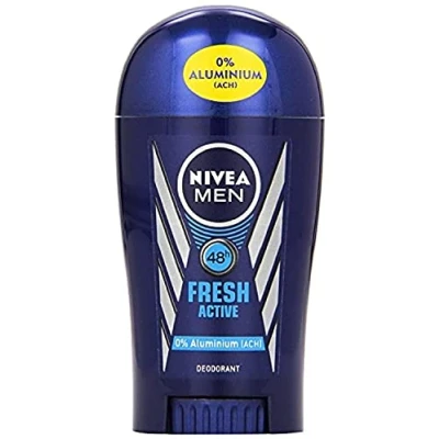 Afbeelding van Nivea Men Fresh Active Deodorantstick, 40 ml, 3 stuks