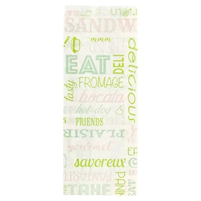 Afbeelding van García de Pou Parole 229.25 sandwichzakken, 35 g/m², 9 + 4 x 22 cm, wit, 500 stuks