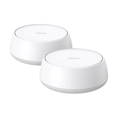 Afbeelding van TP Link WiFi 7 Deco BE25 Mesh WiFi, BE3600Mbps dual band, router, AP, 2 x 2,5 Gbps Ethernet poorten, 4 interne antennes, MLO, AI roaming, HomeShield, werkt met elke ISP, modem