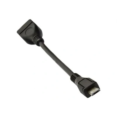 Image de Akyga Adaptateur USB (F) pour Micro de type B (M) OTG 15 cm noir