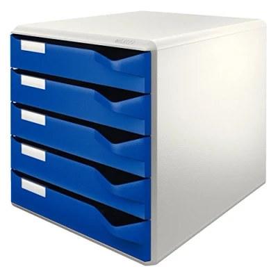 Afbeelding van Ladenblok Leitz 5280 5 laden blauw