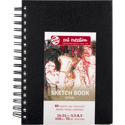 Afbeelding van Schetsboek Talens Art Creation Spiraal 14x21cm 110gr 80vel
