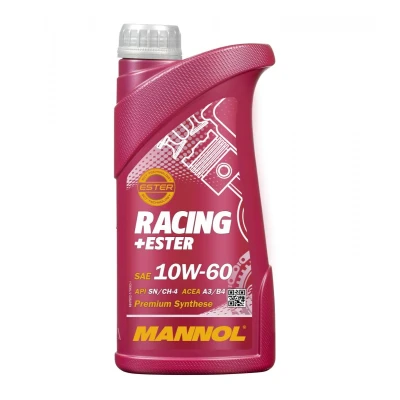 Afbeelding van Mannol Racing+Ester 10W 60 1L Motorolie MN7902 1 VOLKSWAGEN: Caddy 3, Golf 5, Polo IV Hatchback, MERCEDES BENZ: E Class Saloon, C Saloon
