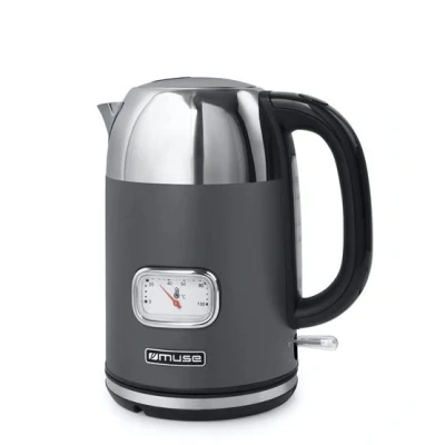 Image de Bouilloire sans fil 1.7l 2200w gris/inox Muse MS 020DG