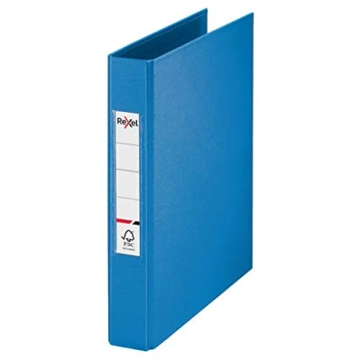 Afbeelding van Rexel 2115559 map A5, 2 ringen, 25 mm diameter, blauw