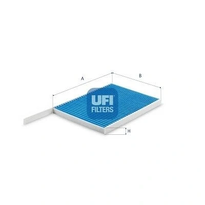 Afbeelding van UFI 34.233.00 Interieurfilter Met antibacteriële werking 249 182 20 RENAULT: Koleos I