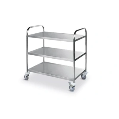 Afbeelding van Hendi Serveerwagen, RVS, 59(b)x91(d)x95(h)cm, 810101