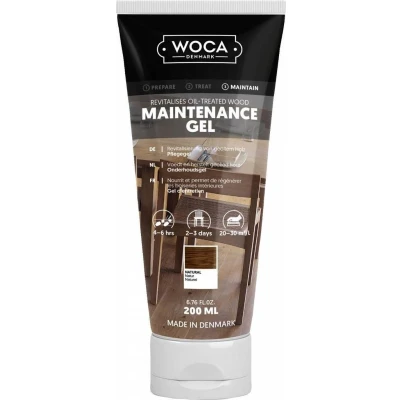 Afbeelding van WOCA Onderhoudsgel EXTRA WIT 200 ml