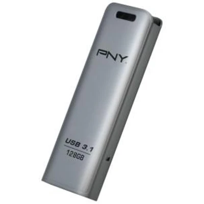 Afbeelding van PNY Elite Steel USB stick 128 GB Zilver FD128ESTEEL31G EF 3.1