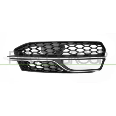 Afbeelding van PRASCO AD3242137 Bumper Grill met gat(en) voor mistlampen Rechts AUDI: A3 Hatchback, Sportback