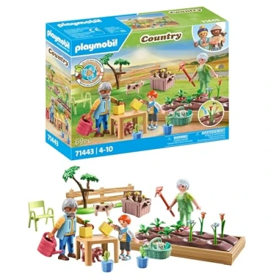 Image de Playmobil Country 71443 Grands parents et potager