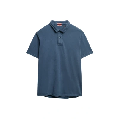 Afbeelding van Superdry Essential Poloshirt, Heren, Maat: XL, Blue bottle
