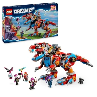 Afbeelding van LEGO DREAMZzz Coopers robotdinosaurus C. Rex 71484