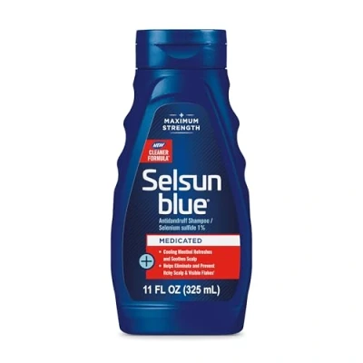 Afbeelding van Chattem Selsun Blue Dandruff Shampoo Medicated 11 fl.oz