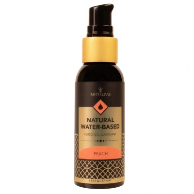 Afbeelding van Sensuva Natural Waterbasis Glijmiddel Perzik 57 ml