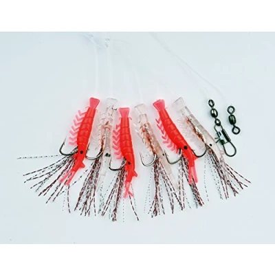 Afbeelding van Behr Makerel &amp; Herring System with Mini Shrimps Zeevis onderlijn