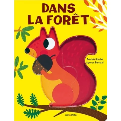 Afbeelding van DANS LA FORET MON TOUT PREMIER LIVRE PUZZLE