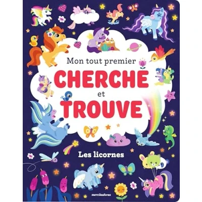 Afbeelding van LES LICORNES MON TOUT PREMIER CHERCHE ET TROUVE