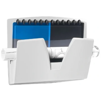 Afbeelding van Cep, Brochurehouder, Wandbrochurehouder, magnetisch, DIN A4, 1 vak, grijs (A4)