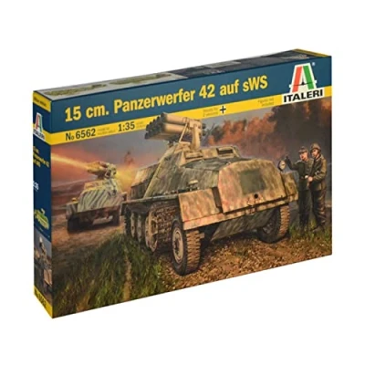 Afbeelding van 1:35 Italeri 6562 15 cm. Panzerwerfer 42 auf sWS Plastic Modelbouwpakket