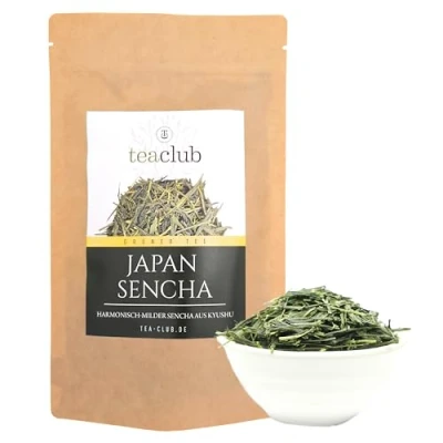 Afbeelding van Japan Sencha groene thee losse 50 g, Japanse uit Kyushu, struikvariëteit Oku Midori, TeaClub Green Tea