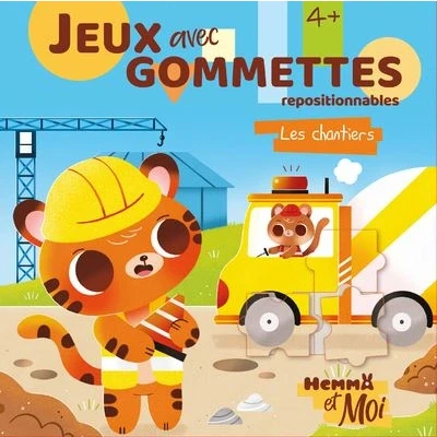 Image de Hemma et Moi Jeux avec gommettes Les chantiers