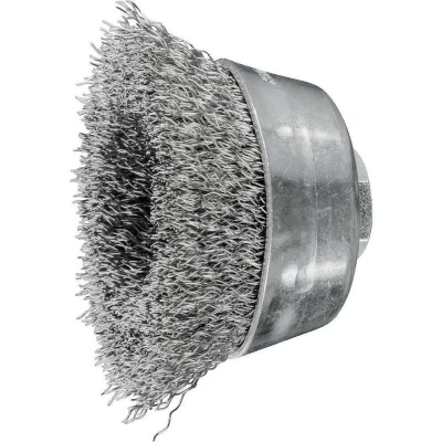 Afbeelding van PFERD 43468905 Komborstel ongetordeerd TBU Ø 60 mm M14 roestvrijstalen draad 0,30 voor haakse slijpers 1 stuk(s)