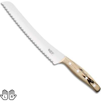 Afbeelding van Robert Herder KB2 Broodmes RVS Gekarteld Lemmet 22.5 cm Heft IJsbeukenhout