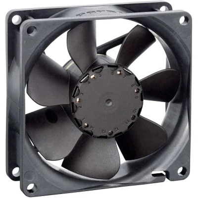 Afbeelding van EBM Papst 8412N/2GME Axiaalventilator 12 V/DC 55 m3/h (l x b h) 80 25.4 mm