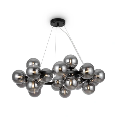Afbeelding van Maytoni Hanglamp Dallas Zwart Ø69