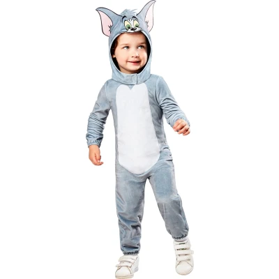 Afbeelding van Verkleedpak Poes Tom van and Jerry Maat 98 104