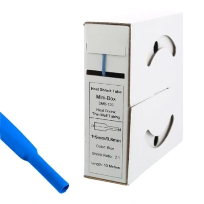 Afbeelding van Krimpkous 10 meter, 1,6 mm x 0,8 mm, blauw