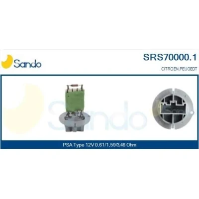 Afbeelding van CASCO CRS70000GS Weerstand, interieurventilatie PEUGEOT: 307 Hatchback, Estate, CITROËN: C3 I Hatchback