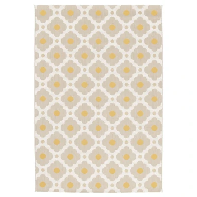Afbeelding van Buitenkleed Amber Aura Beige/geel 160x230 Cm